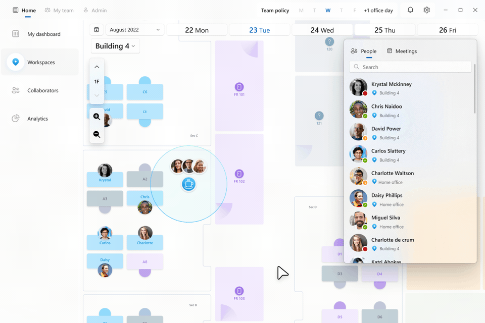 'Microsoft Places vs Space Connect – desk and room booking comparison for hybrid workplaces'
